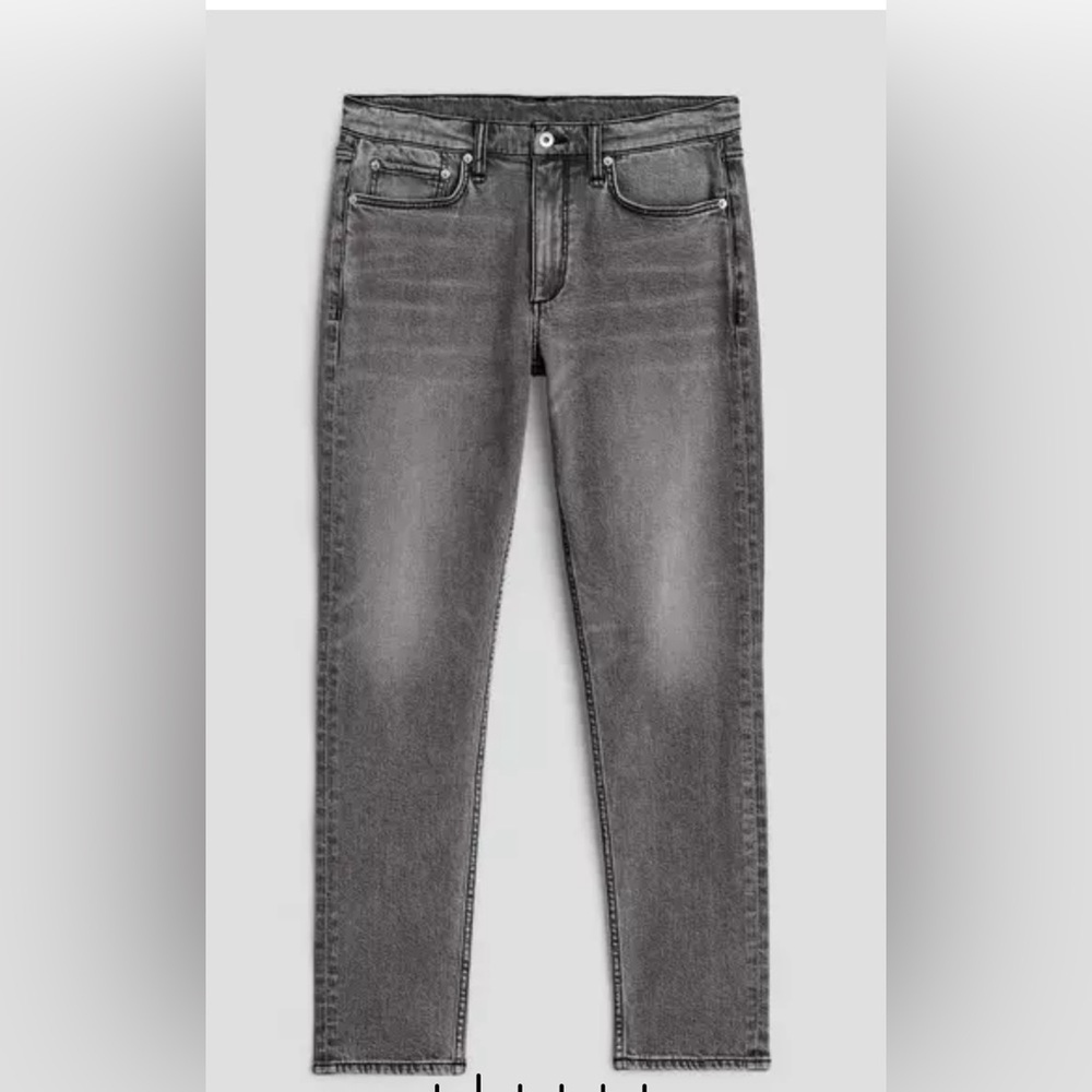 Rag & Bone Men’s Fit 2 Greyson Slim Jeans Grey Gray Size 31 Denim